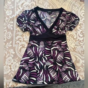 M/L Y2K Abstract Top